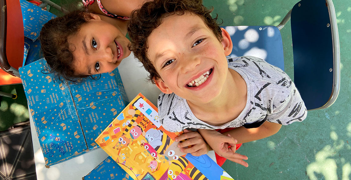 Leiturinha e TAG despertando o amor pelos livros