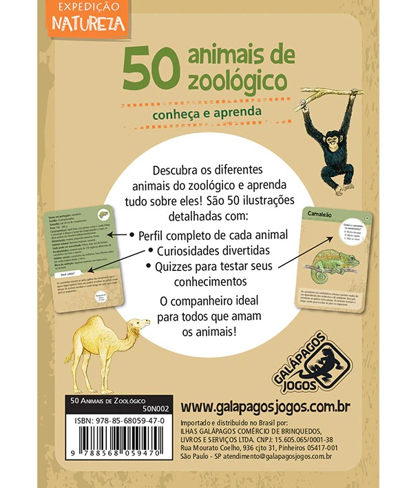 50 Bichos de Estimação - conheça e aprenda - Galápagos Jogos (Moses) -  Livros de Pets - Magazine Luiza